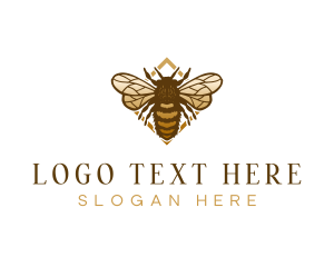 Honey - Bee Hive Apiary logo design
