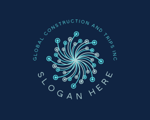 Technician - Digital Network Web logo design