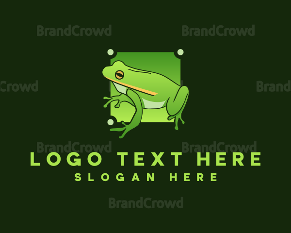 Amphibian Toad Frog Logo