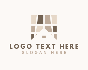 Floorboard - House Floor Tiles logo design