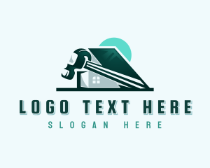 Tool - Hammer Tools Construction logo design