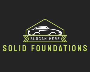 Road Trip - Sedan Car Motorsport logo design