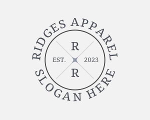 Business Apparel Hipster logo design