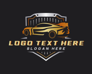 Motor - Car Vehicle Detailing logo design