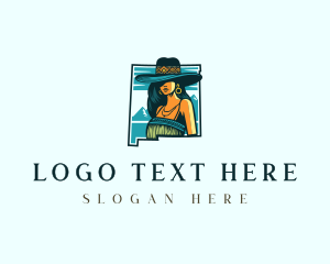 Luxury - Female Southwestern Fasion logo design