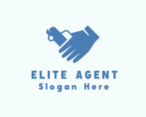 Car Agent Hand logo design