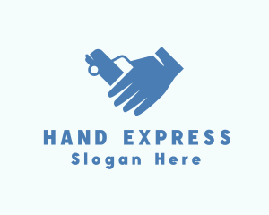 Car Agent Hand logo design