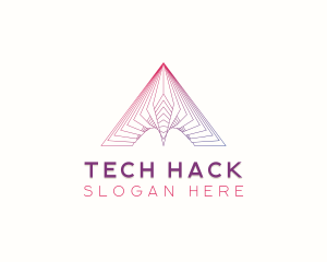 Tech Pyramid Creative logo design