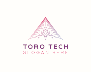 Tech Pyramid Creative logo design