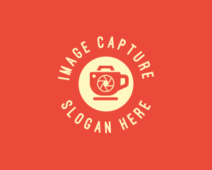 Capture - Cafe Camera Photo logo design