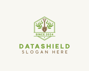 Leaf Garden Shovel Logo