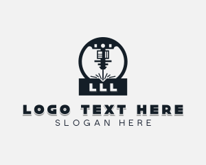 Mechanical - Industrial Laser Engraving logo design