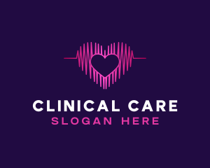 Heart Rate Healthcare logo design