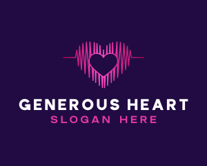 Heart Rate Healthcare logo design