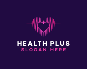 Heart Rate Healthcare logo design