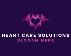 Heart Rate Healthcare logo design