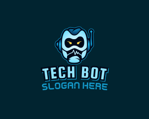 Gaming Tech Robot logo design