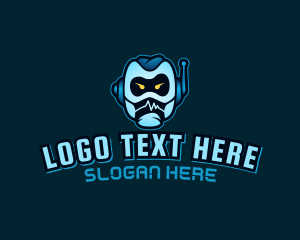 Gaming Tech Robot Logo