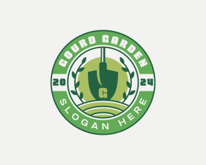 Shovel Landscape Gardening logo design