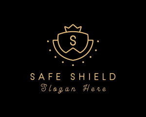 Crown Royalty Shield logo design