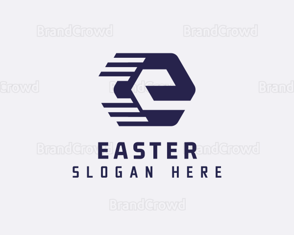 Modern Fast E Logo
