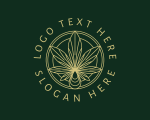 Hemp Leaf Oil Logo