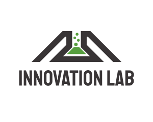 Experimental - Science Lab Flask logo design