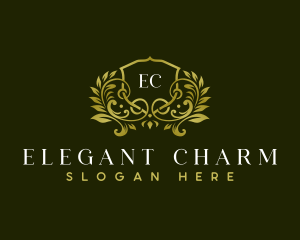 Florist Elegant Boutique logo design