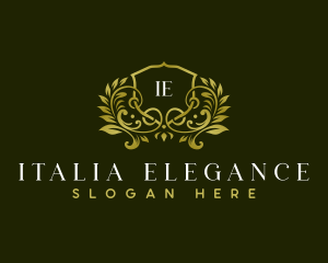 Florist Elegant Boutique logo design