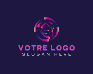 Motion Tech Vortex Logo