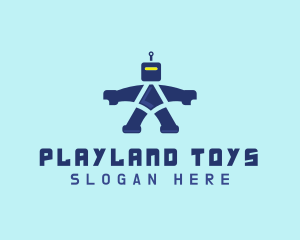 Toy - Robot Toy Robotics logo design