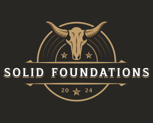 Butcher - Bull Ranch Buffalo logo design