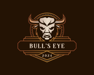 Bull Buffalo Horn logo design