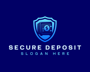 Deposit - Money Safety Vault logo design