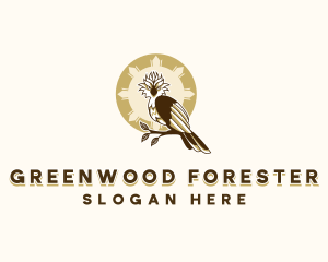 Forest Avian Eagle logo design