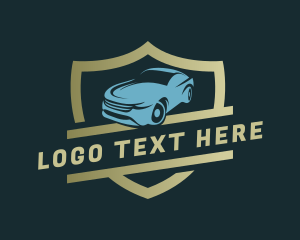 Auto Detailing - Automotive Car Shield logo design