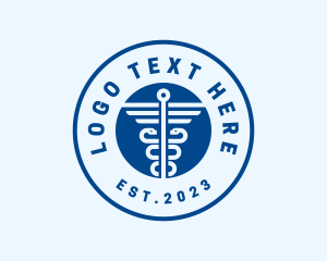 Telemedicine - Medical Caduceus Health logo design