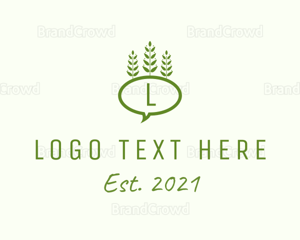 Plant Leaf Nature Logo