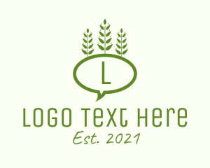 Inbox - Minimalist Nature Lettermark logo design