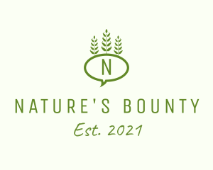 Plant Leaf Nature logo design