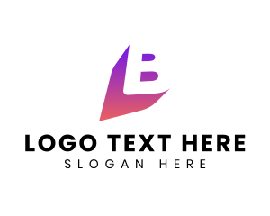 App - Creative Startup Letter B logo design