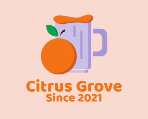 Citrus Orange Juice  logo design