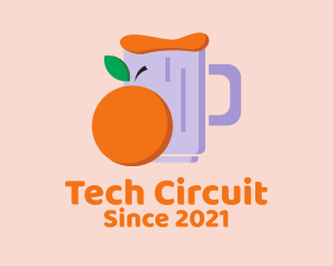 Mug - Citrus Orange Juice logo design