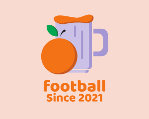 Organic - Citrus Orange Juice logo design