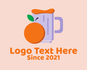 Pitcher - Citrus Orange Juice logo design