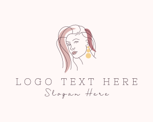 Deluxe Lady Stylist  Logo