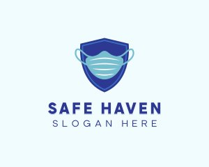 Shield Surgical Mask logo design