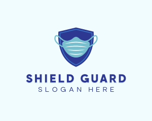 Defend - Blue Surgical Mask logo design