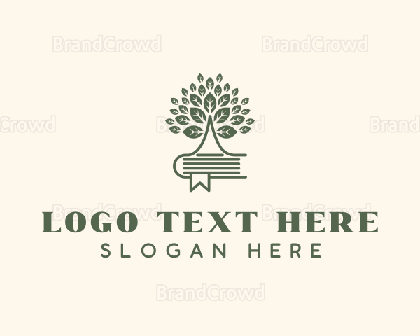 Book Tree Reading Logo