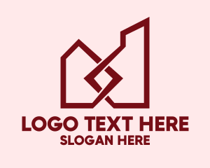 Lot - Modern Real Estate logo design